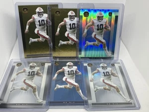 2021 Super Glow Sports Inaugural Bo Nix Lot Of 6 (E996) - Bild 1 von 5