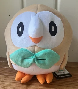 Peluche Pokemon Center esclusivo limitato Rowlet 12" bambola giocattolo imbottito grandezza naturale nuovo - Foto 1 di 12