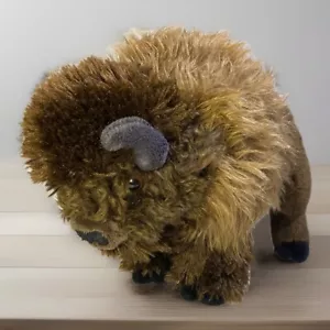 Peluche Wild Republic 2012 Realistic Bisonte Buffalo 12 pulgadas usado en excelente estado - Imagen 1 de 15