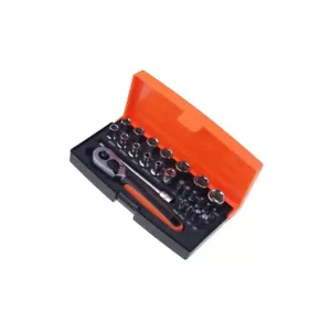 SL25 Schlüsselsatz Sechskant-Steckschlüsseleinsatz Anz.Stk: 25 BAHCO - Picture 1 of 1