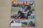 1) Motorrad News 06/2011 - Honda VFR 800X Crossrunne - Aprilia Tuono V4 R mit 16