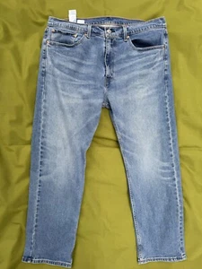 Levi’s 505 ™ Regular Fit Men’s Jeans Med Blue Denim Men’s 36X29 GOOD - Picture 1 of 14