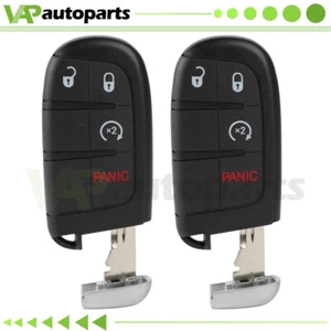 2 For 2012 2013 2014-2017 Dodge Journey Remote Keyless Car Key Fob - Picture 1 of 9