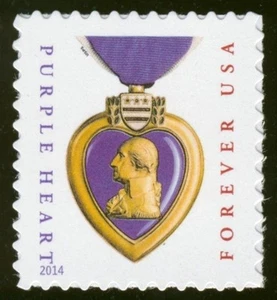 #5035 Purple Heart, Mint **ANY 5=FREE SHIPPING** - Picture 1 of 1