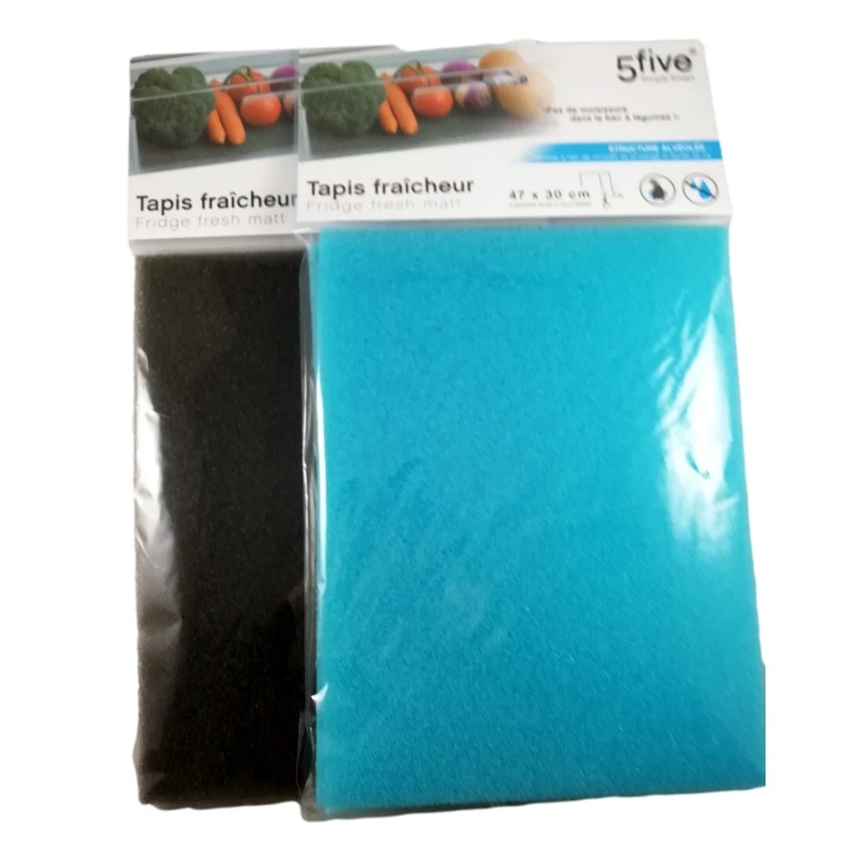Tapis Fraîcheur Réfrigérateur Conservation Lavable Bac Fruits Légumes Frais - Photo 1/4