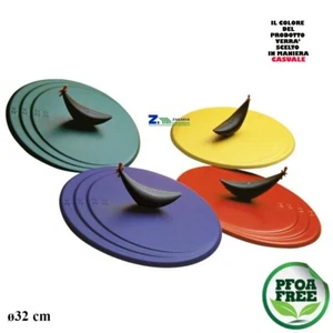 COPERCHIO GIRAFRITTATA HOP-LA LARGE IN ALLUMINIO ANTIADERENTE D.32 CM - Foto 1 di 1