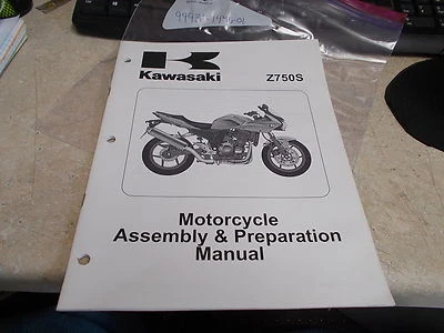 Original Kawasaki Z750S manual de montaje y preparación 2005 ZR750 99931-1446-01 Foto 1 de 4