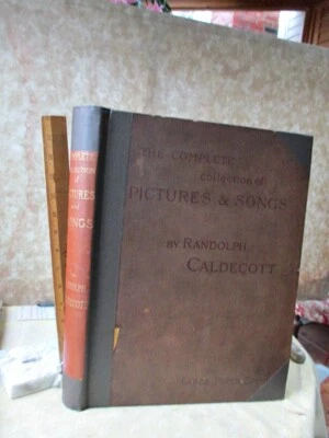 COMPLETE COLLECTION of PICTURES & SONGS,1887,Randolph CALDECOTT,Ltd.ED.,Illust. - Image 1 of 4