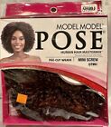 Model Model Pose Human Hair Mastermix/Pre-Cut Weave/Mini Screw/ Color: Ot99j