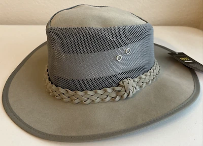 1917 Biltmore Safari Style Hat Men’s Size XL Gray Mesh w/ Braided Band NEW - Image 1 of 4