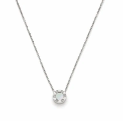 Leonardo Schmuck CIAO 016910 Beppa Halskette fein mit Anhänger Perlmutt  - Bild 1 von 3