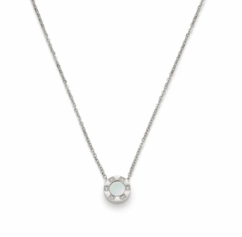 Leonardo Schmuck CIAO 016910 Beppa Halskette fein mit Anhänger Perlmutt  - Bild 1 von 3