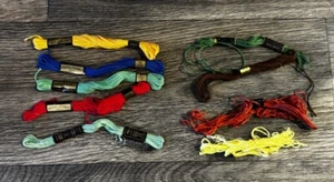 Vintage 5 NEW 4 Used Coats & Clark’s/Peri-lusta/AmericanThread Embroidery Floss - Picture 1 of 10