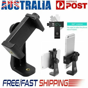 Universal Smartphone Tripod Adapter Cell Phone Holder Mount For iPhone CamerLR - Zdjęcie 1 z 12