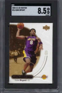 2000-01 UD Ovation basketball card #26 Kobe Bryant Los Angeles Lakers SGC 8.5 - Picture 1 of 2