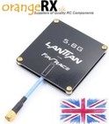 LANTIAN 5.8Ghz 15dBi Flat Panel Plated FPV Antenna RP-SMA SMA Drone RC Plane UK