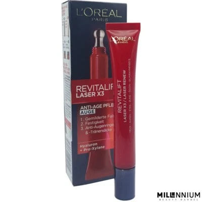 L'Oréal Paris RevitaLift Laser X3 Anti-Age Pflege Auge 15ml Loreal OVP - Bild 1 von 2