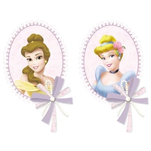 Disney Princess Belle Cinderella Wall Stickers Blue Mountain - Picture 1 of 1