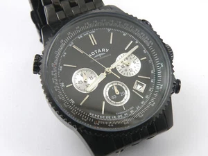 Mens Rotary GB03778/04 Aquaspeed Chronograph Military Watch - 100m - Picture 1 of 7