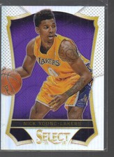 NICK YOUNG  2013-14 PANINI SELECT PRIZMS CARD #43