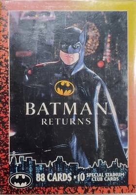 Juego completo de 88 cartas Batman Returns Topps Stadium Club. Foto 1 de 3