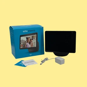 FOR PARTS Amazon Echo Show 10 3rd Gen. Smart Speaker Charcoal T4E4AT #5923 Z39/9 - Picture 1 of 17