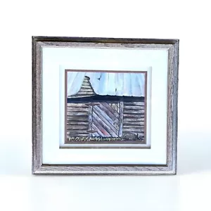 Original gerahmtes Aquarell Gemälde, Gürteltier vom texanischen Künstler Dick Dillingham - Bild 1 von 5