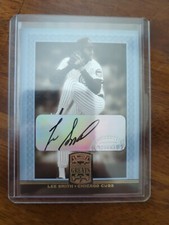 Lee Smith 2005 Donruss Greats Auto Autograph SP Chicago Cubs Great Condition 👀