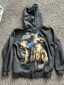 Sudadera con capucha WWE 2009, talla para niños L 10/12, Undertaker, Mysterio, Edge - Imagen 1 de 4