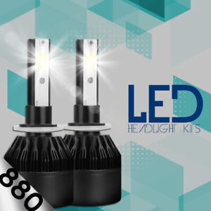 XENTEC LED HID Foglight Conversion kit 880 6000K for 2000-2000 Saturn LS1