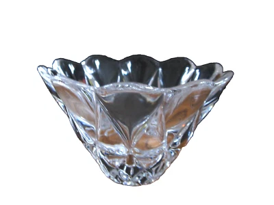 Plato/tazón de caramelo o nuez Orrefors Suecia cristal 6" Foto 1 de 4