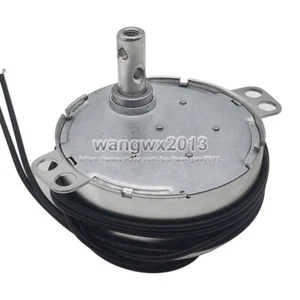 1pcs AC220V 5-6RPM Plastic Gearbox Speed Reduction Gear Synchronous Motor TYC-50 - Picture 1 of 8
