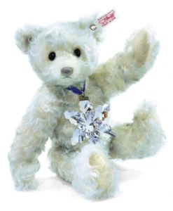 Steiff Swaroski Flurrie Teddy Bear EAN 681295 Christmas Handmade LE NIB #7/1500 - Picture 1 of 1