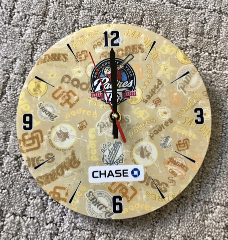 San Diego Padres Clock Cover