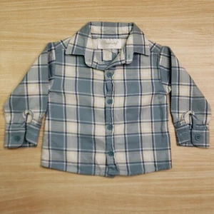 Strasburg Toddler Boys Flannel Button Down 12 Months - Picture 1 of 5