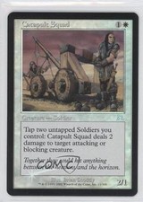 2002 Magic: The Gathering - Onslaught Foil Catapult Squad #11 1i3
