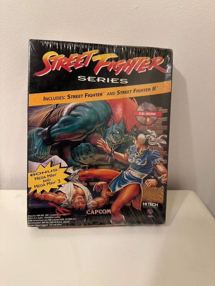 Rare Street Fighter Series + Mega man Big Box Collectable BRAND NEW SEALED - Image 1 of 3