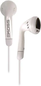 Koss KE5W Auricular estéreo con cable 16 Ohm 70 Hz 20 kHz Auricular blanco 4FT Cable - Imagen 1 de 4