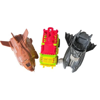 Disney Buzz Rocketship Jurassic Park SUV and Batman Boat - Image 1 of 3