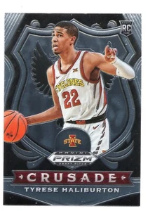 2020-21 Panini Prizm Draft Picks - Crusade Tyrese Haliburton #90 (RC) - Picture 1 of 2