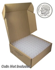 Groschen quadratische Münztuben von Guardhouse, 17,9 mm, 100er Pack - Bild 1 von 1