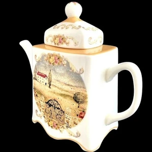 Vintage Brownlow Bonnie Griffin Heritage China Teapot 2003 Casa Siena - Picture 1 of 12