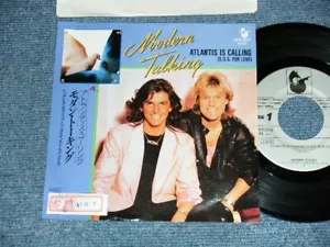 MODERN TALKING Japan 1986 VIPX-1850 promo 7"45 ATLANTIS IS CALLING - Foto 1 di 6