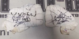 Marius Zaromskis 2x Signed Bellator 132 Fight Worn Used Glove Hand Wraps PSA/DNA - Picture 1 of 24