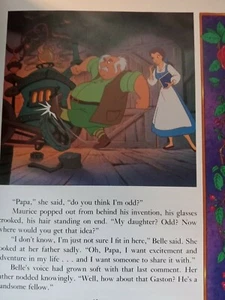 Lot of 1 Disney Press 1 hardcover Beauty and the Beast - Picture 1 of 9
