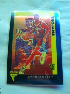 2022 Chronicles Draft Flux Blue Evan Mobley 27/99