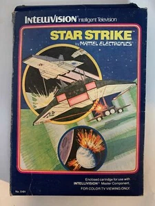 STAR STRIKE - INTELLIVISION - COMPLETE W/ MANUAL - FREE S/H - (B60A) - Picture 1 of 1