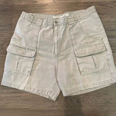 Pantalones Cortos Savane Para Hombres 38 Verde Lona Carga 100% Algodón Utilitario Caminata Aventura Trabajo Foto 1 de 4