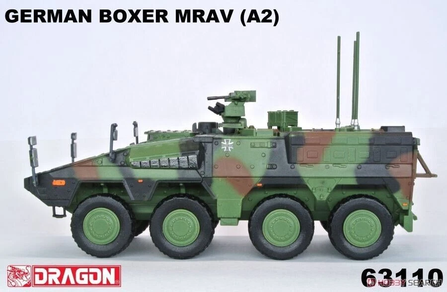 1/72 Dragon German Boxer MRVA A2 Wheeled Armored Vehicle 63110 Finishe Model - Image 1 of 4
