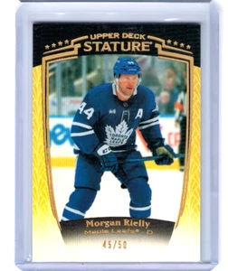 2024-25 Upper Deck Stature Morgan Rielly Gold Base #ed 45/50 #4 - Picture 1 of 1